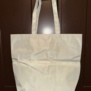 Off White Water-Resistant Tote
